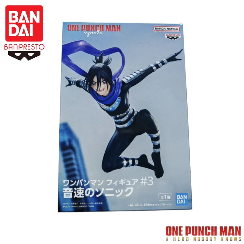 Figura Sonic del Sonido Veloz - One Punch Man | Banpresto 13cm