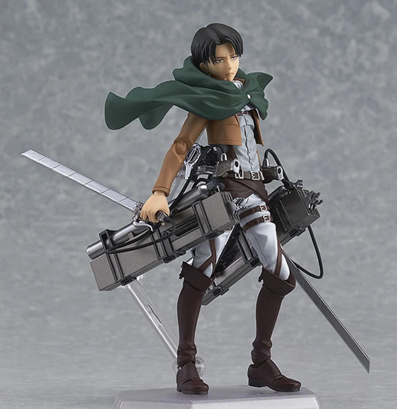 Figura Levi Ackerman - Attack on Titan | Espadas Desmontable 14cm