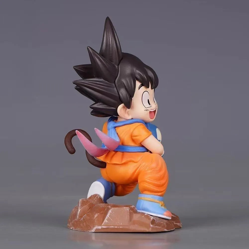 Figuras de acción de Dragon Ball Z de 10cm, Goku, abrazar, Pura, PVC, GK, Yamcha, modelo coleccionable, juguetes, regalos