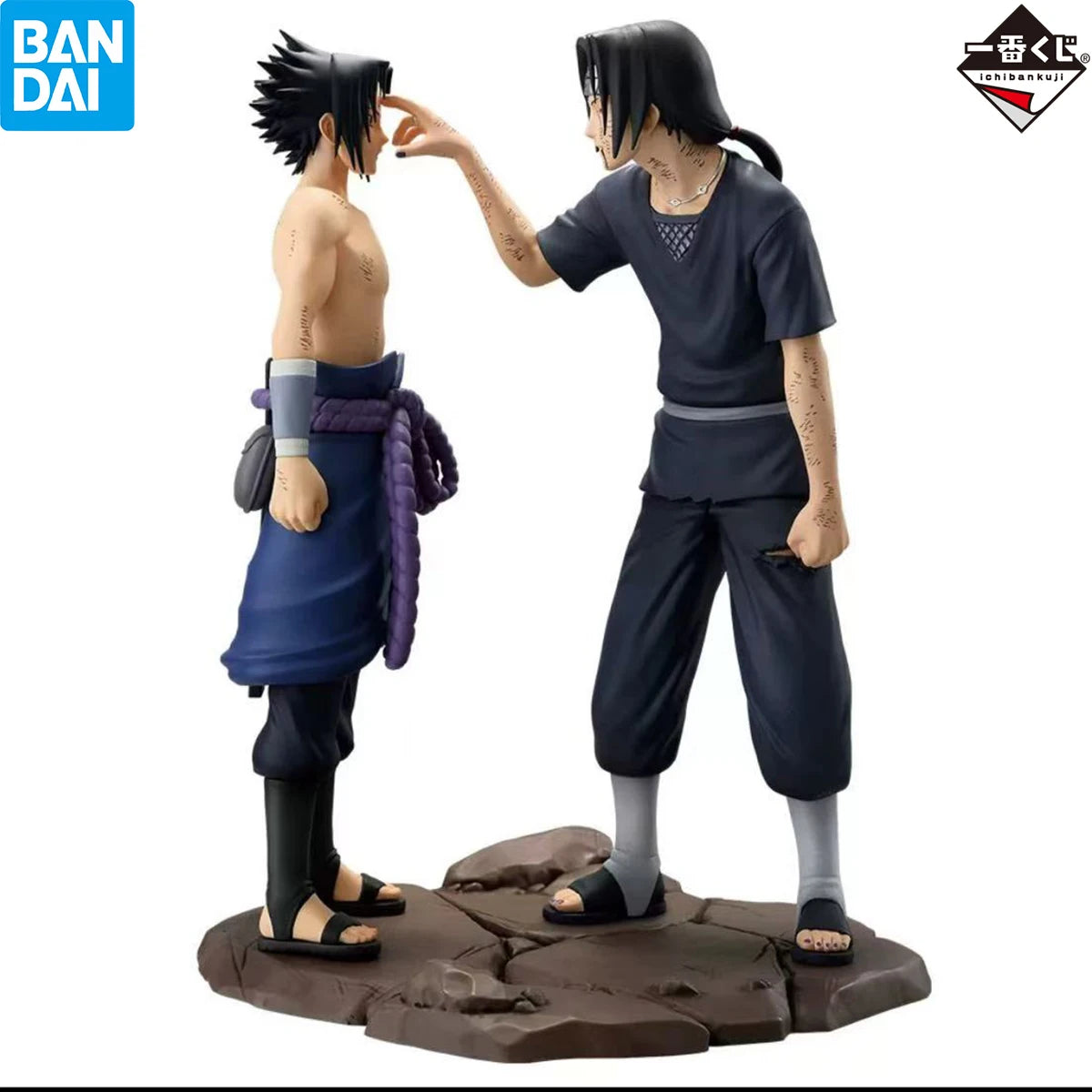 Figura Uchiha Itachi y Sasuke - Naruto Shippuden | Ichiban Kuji Masterlise