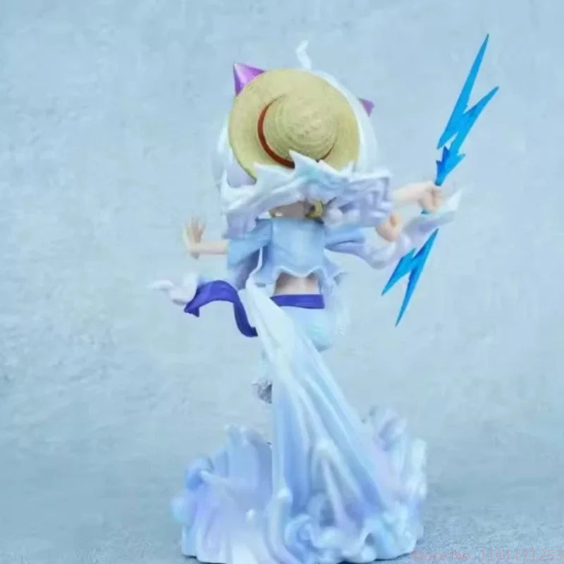 Figura Anya Forger cosplay Nika Luffy - Spy x Family x One Piece | 18cm