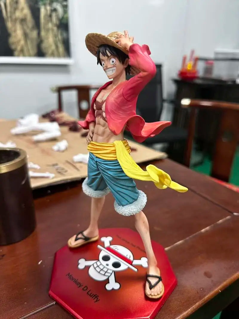 Figura Monkey D. Luffy - One Piece | Post Time Skip Sombrero de Paja 24cm