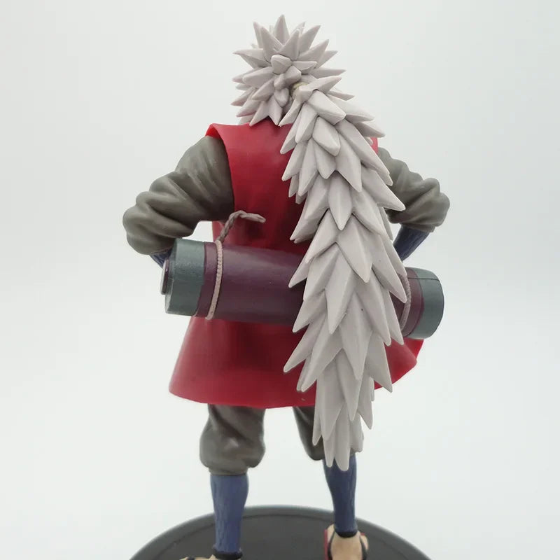Anime NARUTO Figure Jiraiya Smile Standing PVC Action Figure NARUTO Jiraiya Naruto Teacher Orochimaru Sasuke Model Toy Gift