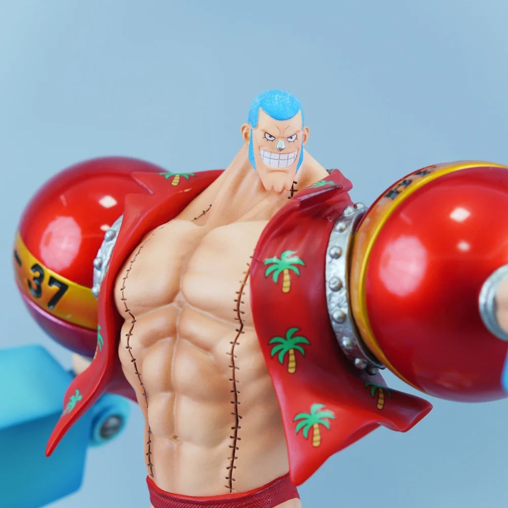 Figura Franky - One Piece | Cyborg Sombrero de Paja 28,5cm
