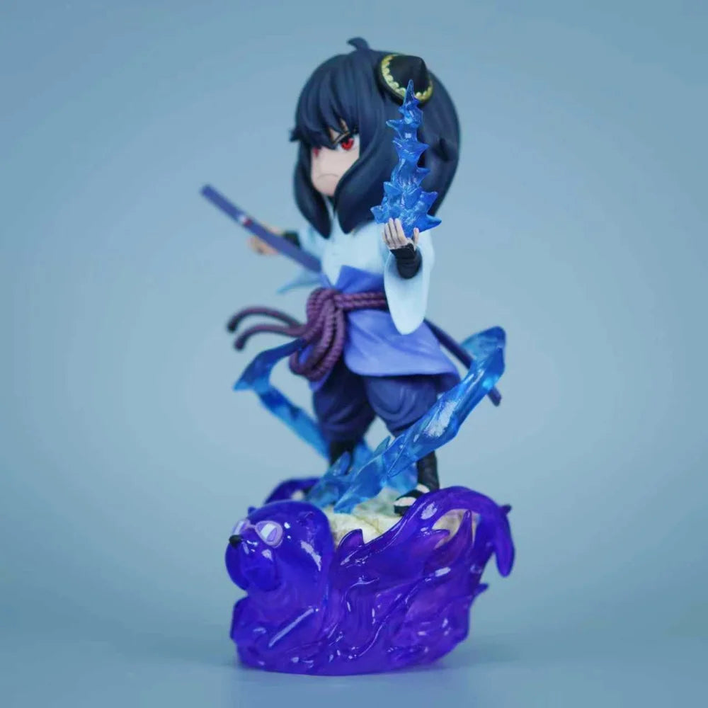 Figura Anya cosplay Sasuke - Spy x Family x Naruto | GK 18,5cm