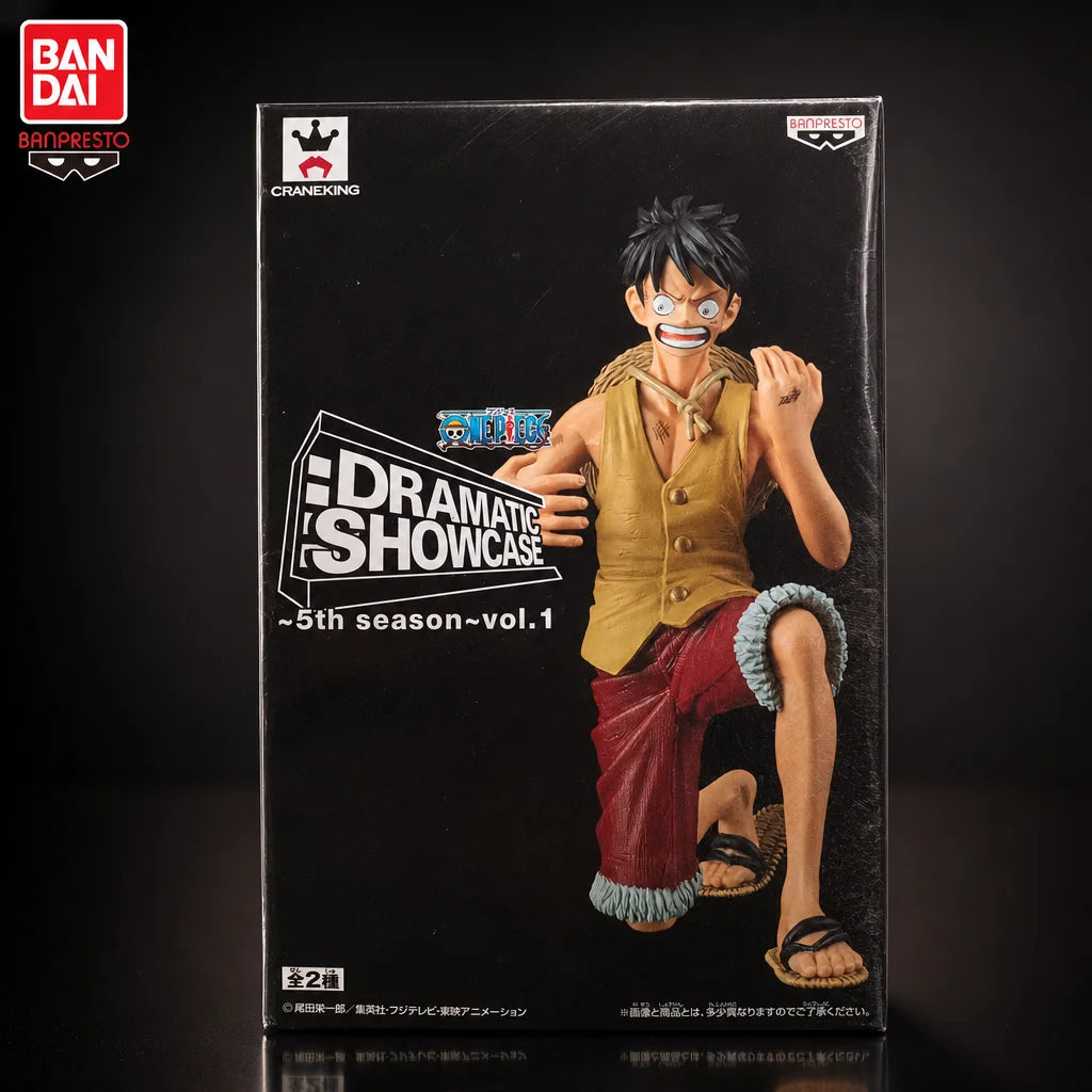Figura Portgas D. Ace y Monkey D. Luffy - One Piece | Banpresto Dramatic Showcase 12cm