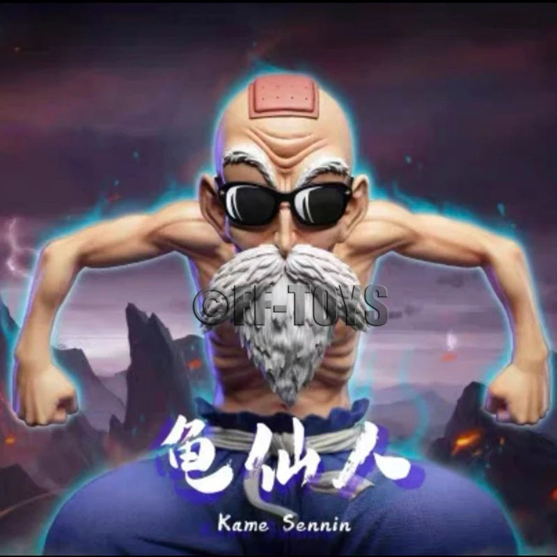 Figura Maestro Roshi - Dragon Ball | Versión musculosa 18cm