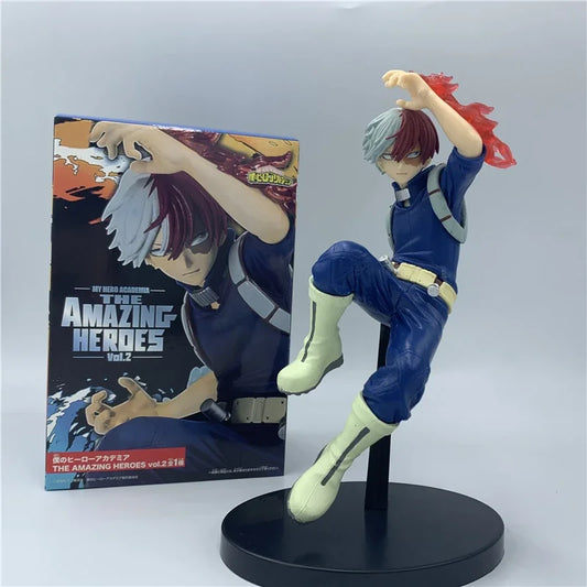 Lover My Hero Academia Todoroki Shoto 3th Ver. Action Figure PVC Collecion Izuku Midoriya Deku Bakugou Katsuki Model Toy