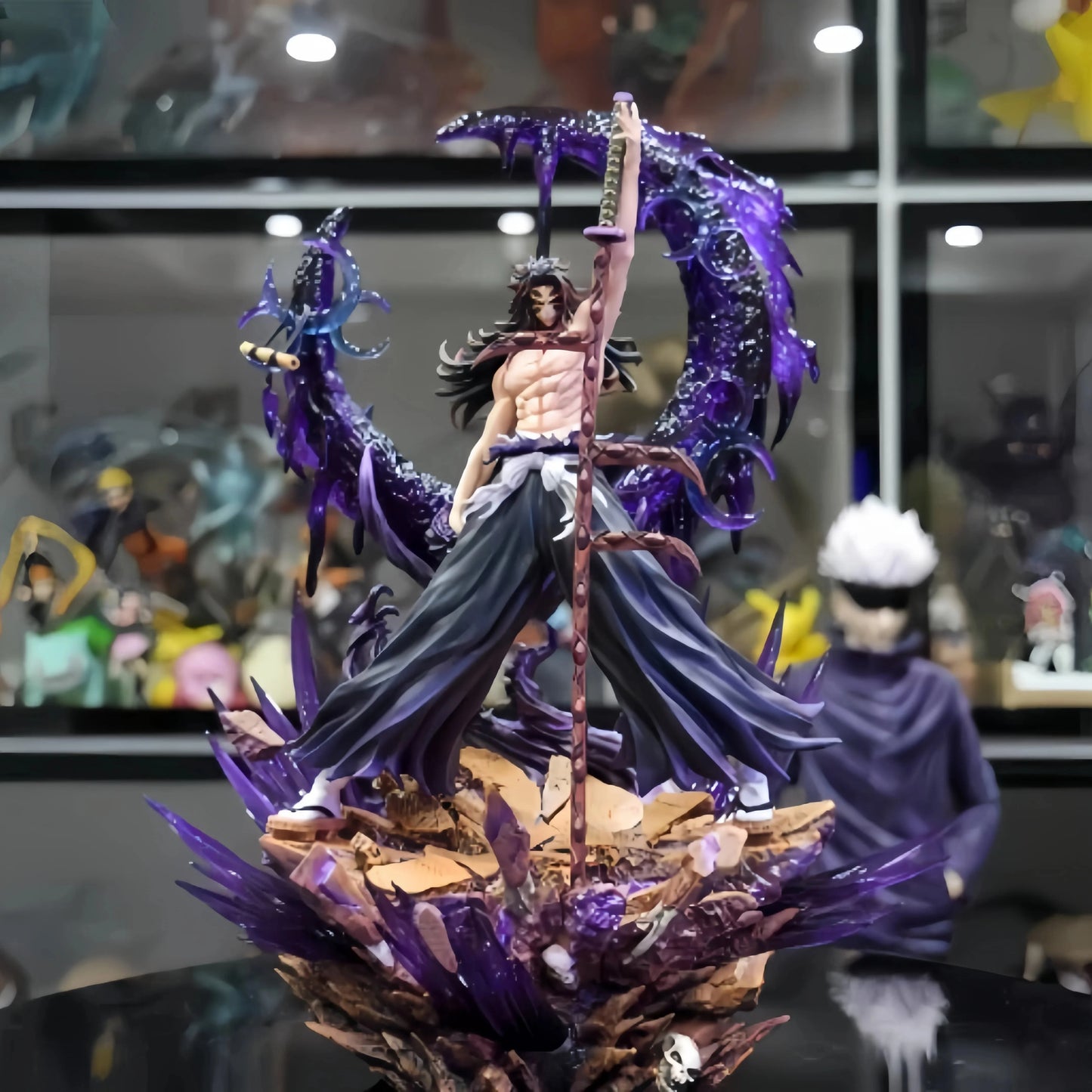Figura Kokushibo - Kimetsu no Yaiba | Estatua Coleccionable 45cm