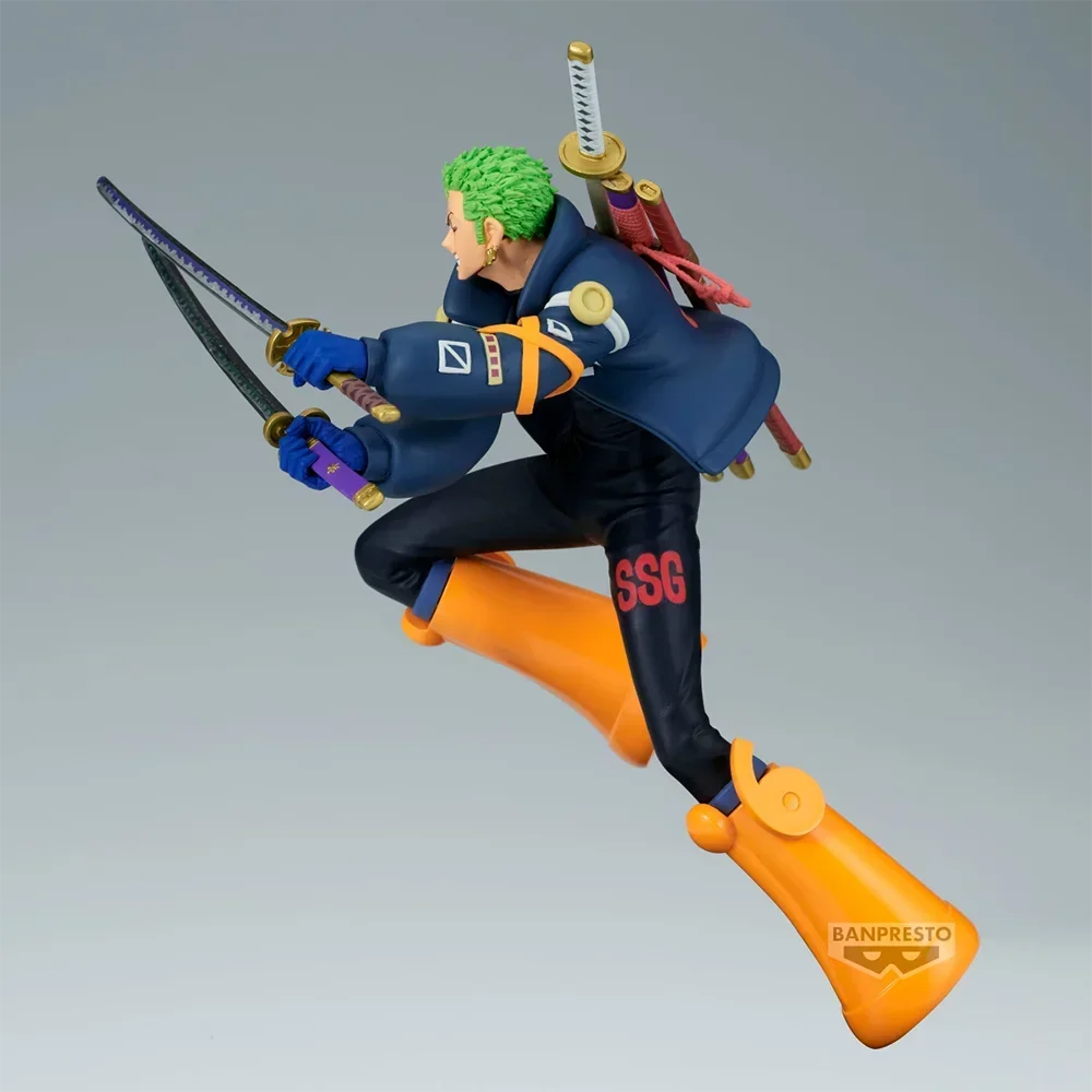 Figura Roronoa Zoro - One Piece | Zoro en pose de combate, colección Battle Record 16cm