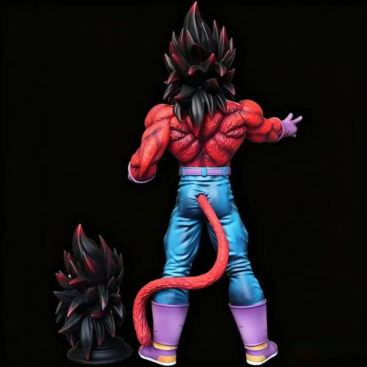 Figura Vegeta Super Saiyan 4 - Dragon Ball GT | Cabeza intercambiable