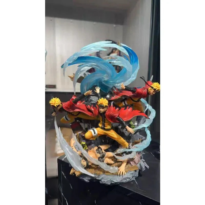 Figura Naruto Uzumaki Luminosa - Naruto Shippuden | Estatua con LED 30cm