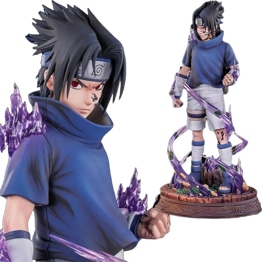 Figura Naruto y Sasuke 12 cm - Naruto Shippuden | PVC