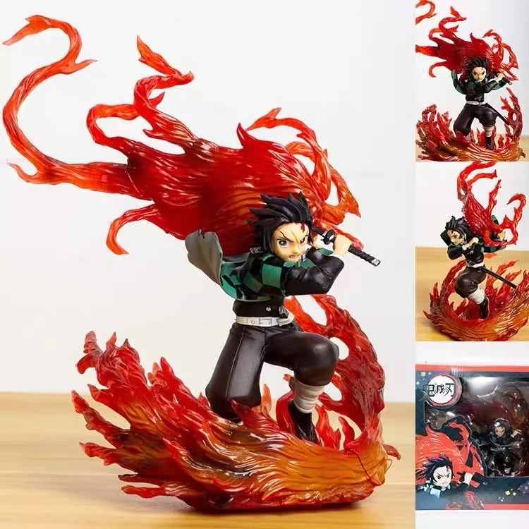 Figura Tanjiro Kamado Hinokami Kagura - Guardianes de la Noche | Bandai Figuarts Zero