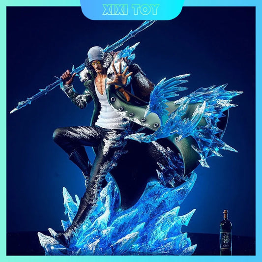 30cm One Piece Aokiji Kuzan Lx Max Series Anime Action Figure Collectible Statue Toy Ornament Model Toy Boys Birthday Gift