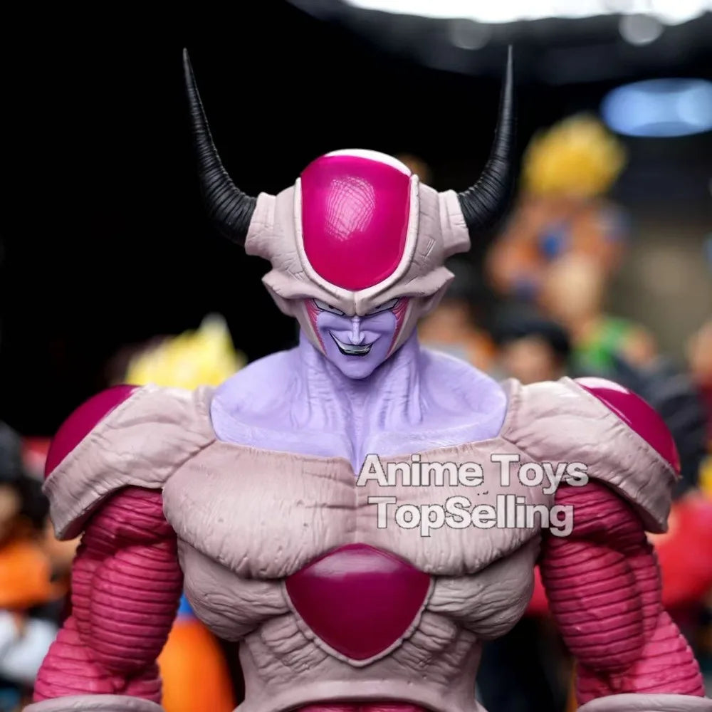 Figura de acción de Dragon Ball Z Frieza, 35,5 cm, segunda forma, Frieza GK, colección de PVC, modelo de juguete, regalos