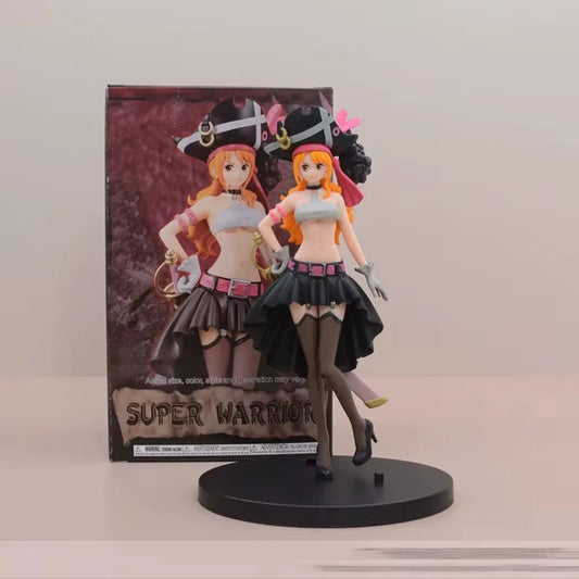 Figura Nami Pirata - One Piece | Super Warrior 19cm