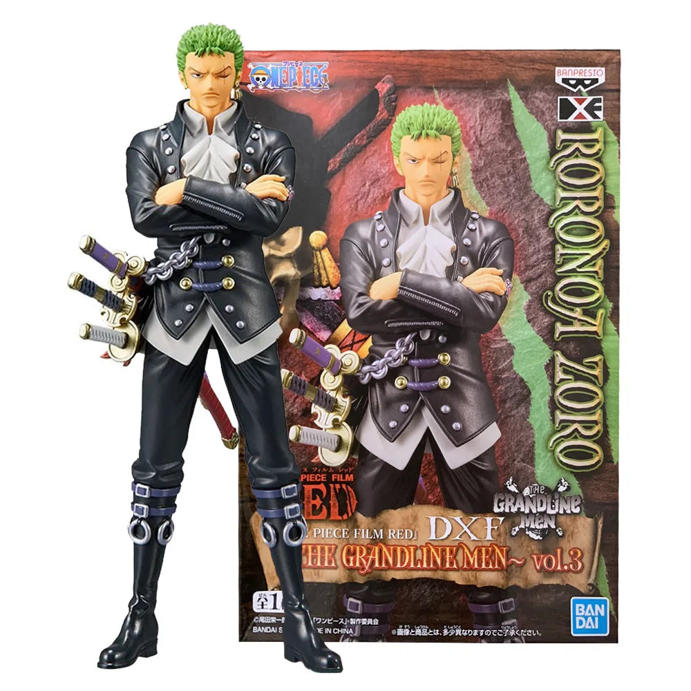 Figura Roronoa Zoro - One Piece | Traje Negro versión Film Red 17cm