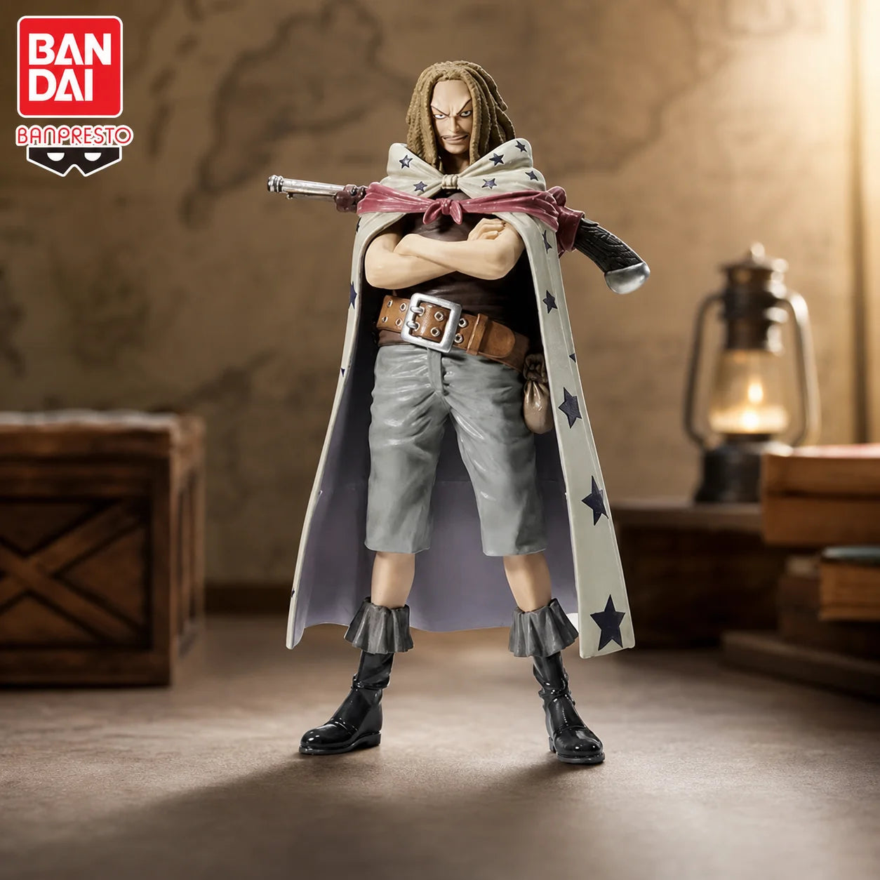 Figura Yasopp - One Piece | Banpresto The Grandline Men 17cm