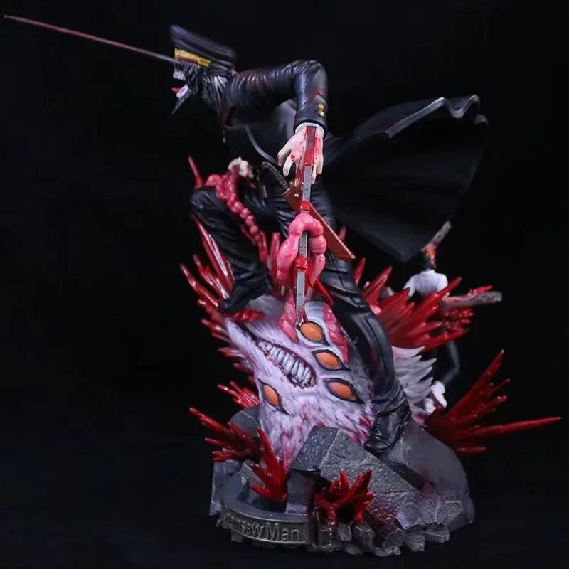 Figura Chainsaw Man - Chainsaw Man | Demonio GK Edición Deluxe 35cm
