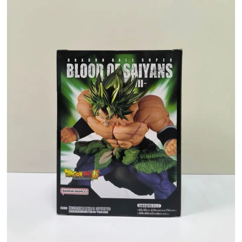 Figura Broly Super Saiyan - Dragon Ball Super | Banpresto Blood of Saiyans 15cm