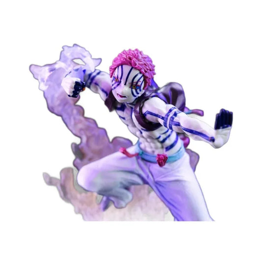 Figura Akaza Battle - Kimetsu no Yaiba | Pose de Combate PVC 18cm