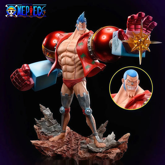 Figura Franky - One Piece | Cyborg Sombrero de Paja 28.5cm