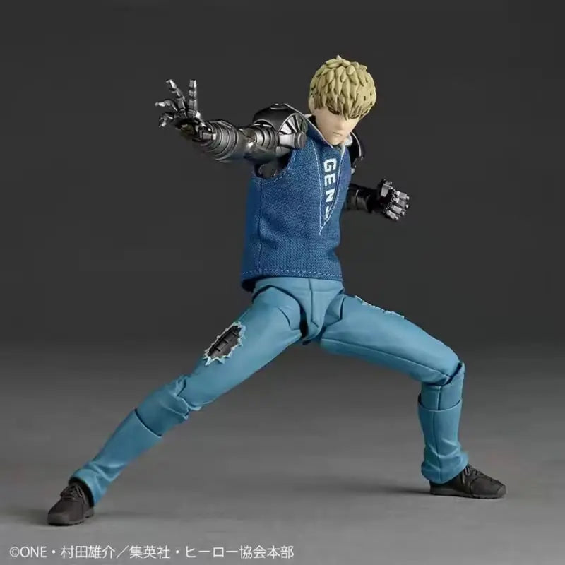Figura Genos - One Punch Man | Kaiyodo Revoltech Articulada