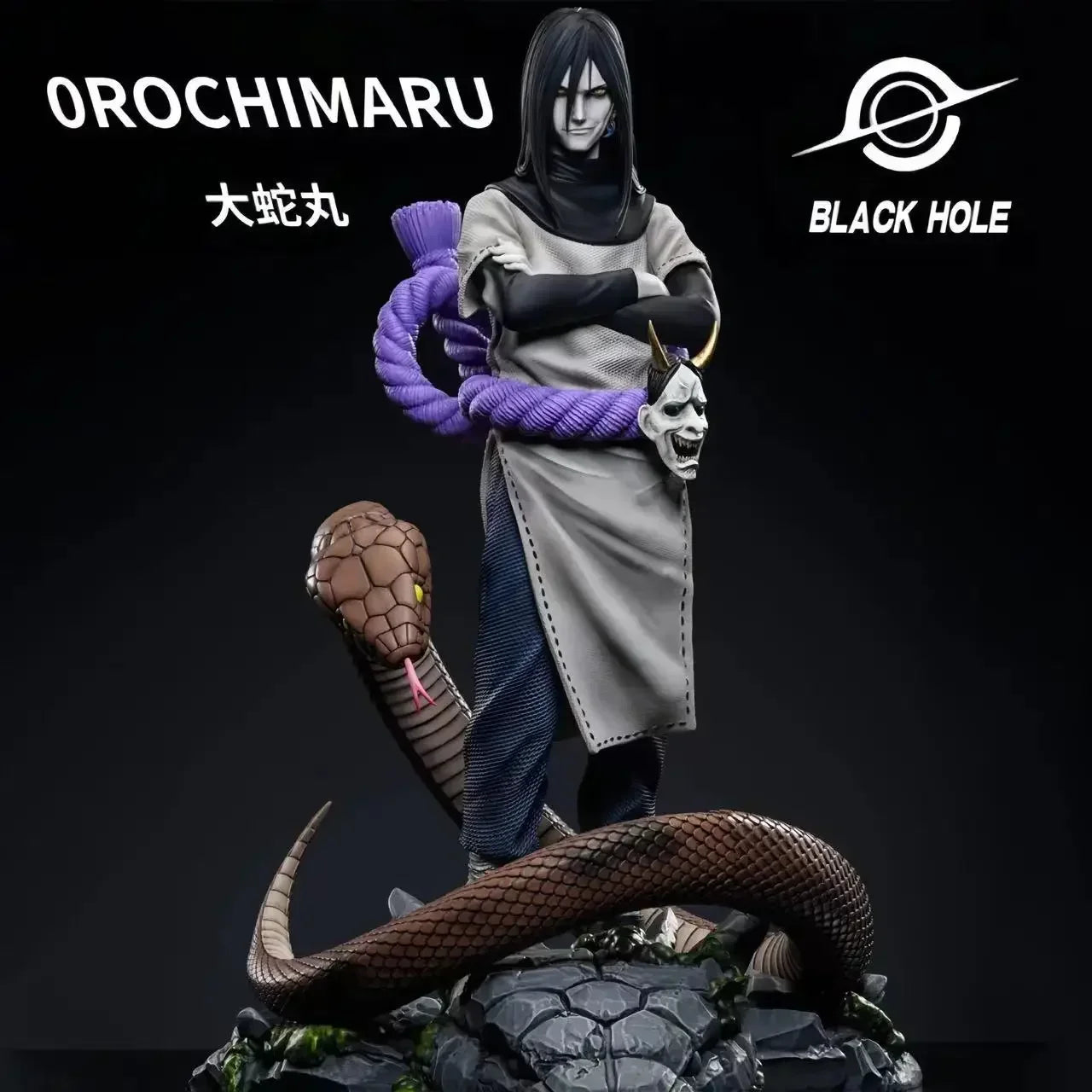 Figura Orochimaru - Naruto | Agujero Negro GK 32cm