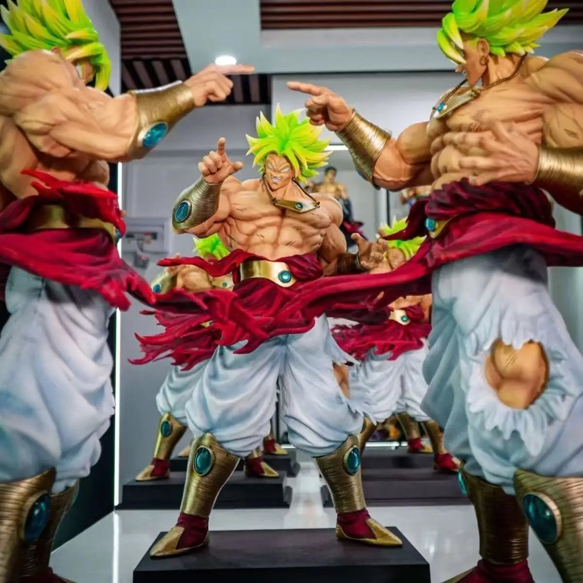 Figura Broly Legendary Super Saiyan - Dragon Ball Z | Estatua GK 50cm