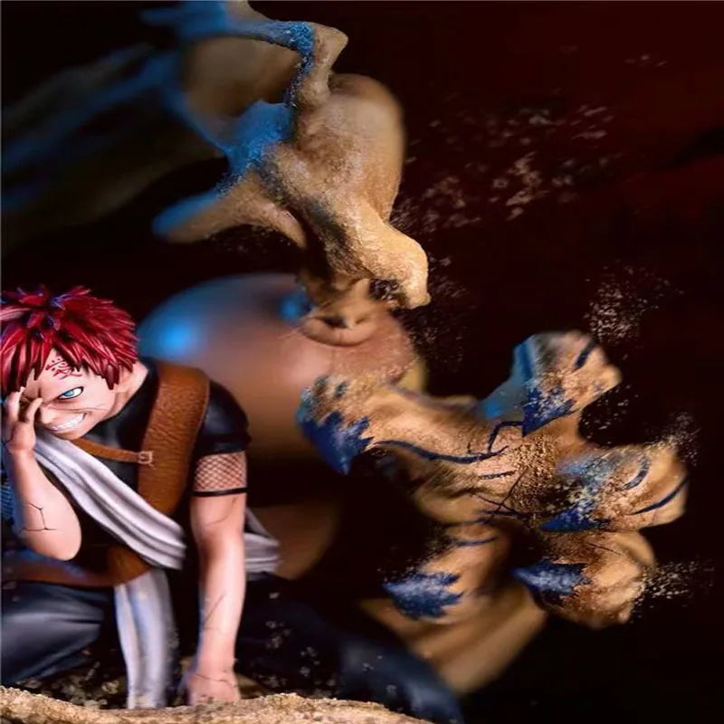Figura Gaara Tormenta de Arena - Naruto Shippuden | Escena de Batalla 25cm