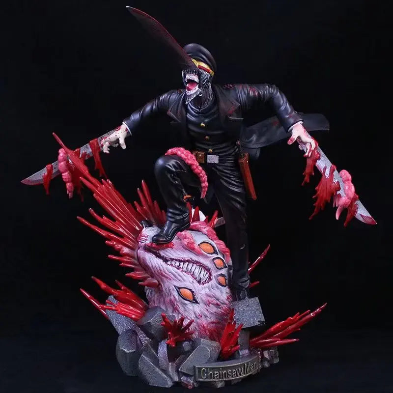 Figura Chainsaw Man - Chainsaw Man | Demonio GK Edición Deluxe 35cm