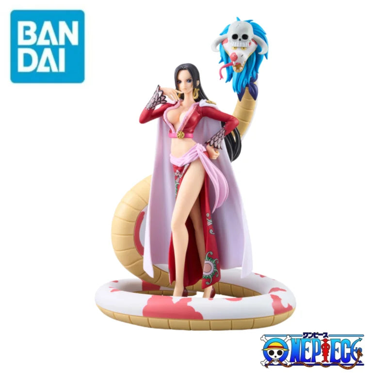 En Stock Bandai Original de una pieza Banpresto Boa Hancock 100% regalos de vacaciones genuinos estatuilla modelo adornos estatua Anime Juguetes