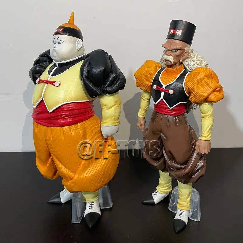 Figura Androide 19 y Dr. Gero - Dragon Ball | Coleccionable 25cm