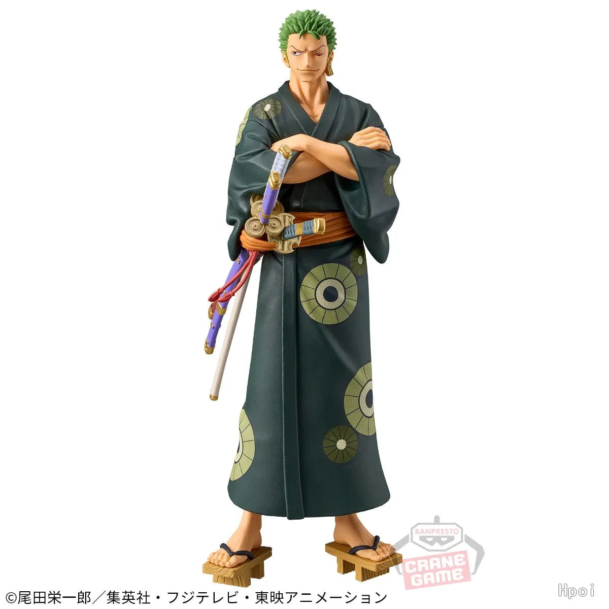 Figura Roronoa Zoro - One Piece | DXF The Grandline Wano 17cm