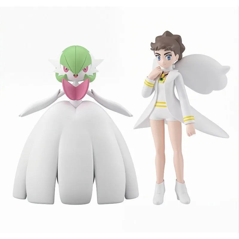 Figura Diantha y Mega Gardevoir - Pokémon | Bandai Scale World