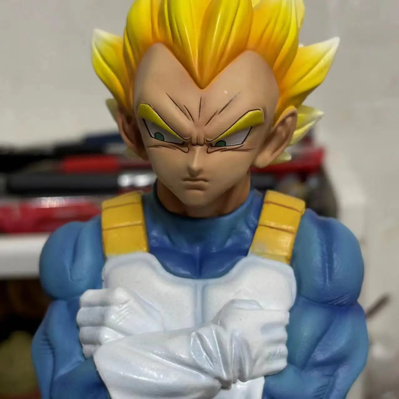Figuras Son Goku y Vegeta Super Saiyan - Dragon Ball Z | Pack GK Brazos Cruzados
