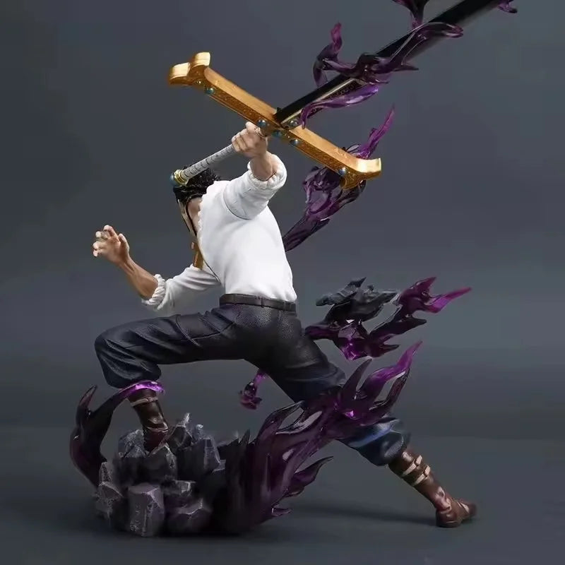 Figura Dracule Mihawk - One Piece | Estatua Coleccionable 30cm