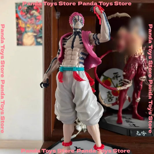 Figura Akaza Hakuji - Kimetsu no Yaiba | Estatua GK 28cm
