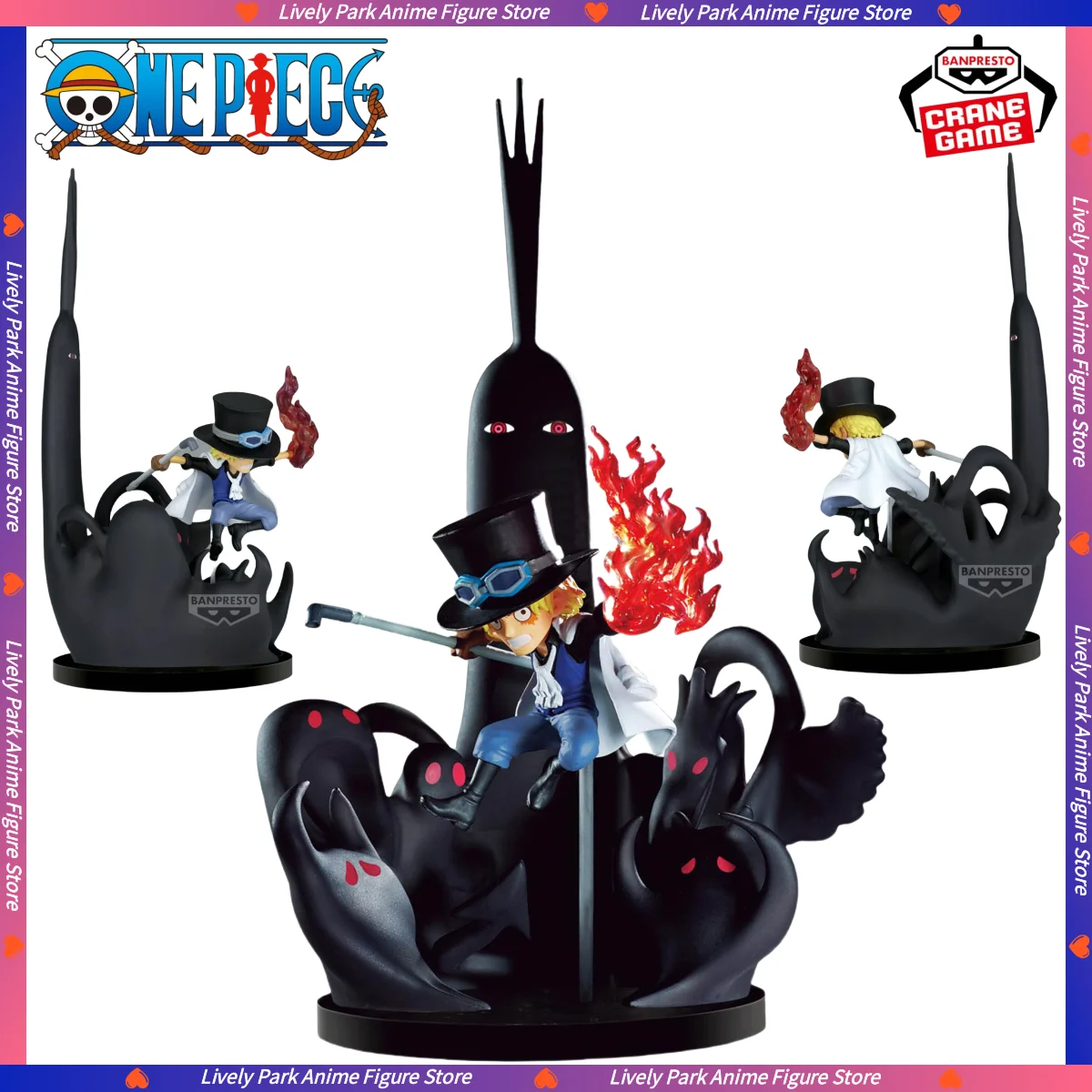 Figura Sabo vs Five Elders Imu - One Piece | Banpresto WCF 14cm