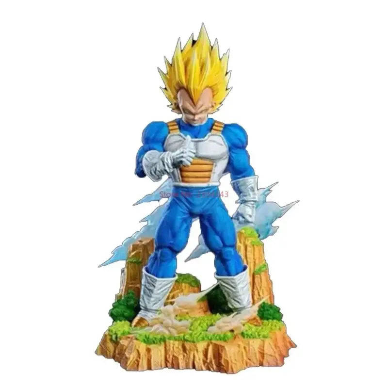 Figura Super Vegeta IV efectos autodestruccion - Dragon Ball | GK 25cm