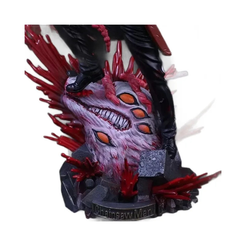 Figura Chainsaw Man - Chainsaw Man | Demonio GK Edición Deluxe 35cm