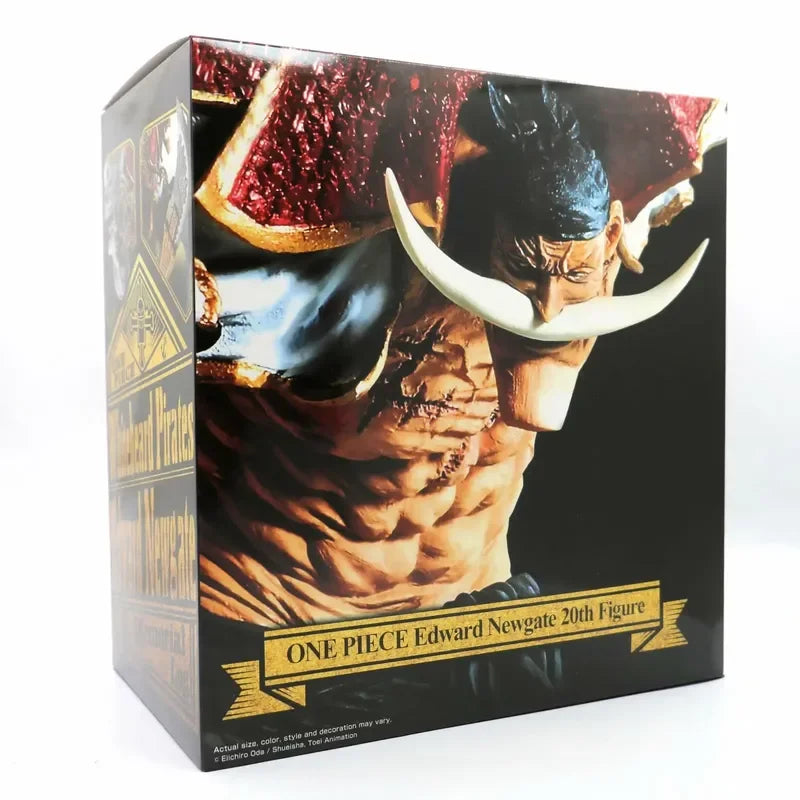 Figura Edward Newgate (Barbablanca) - One Piece | Barbablanca con su bisento en pose de combate 25cm