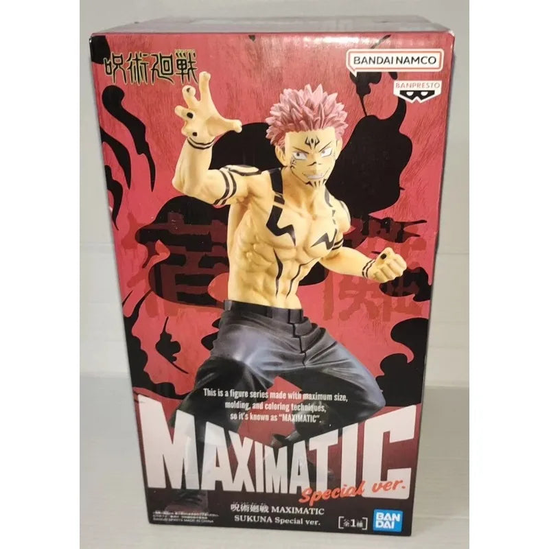 Figura Jujutsu Kaisen - Sukuna o Yuji Itadori | Bandai Banpresto MAXIMATIC