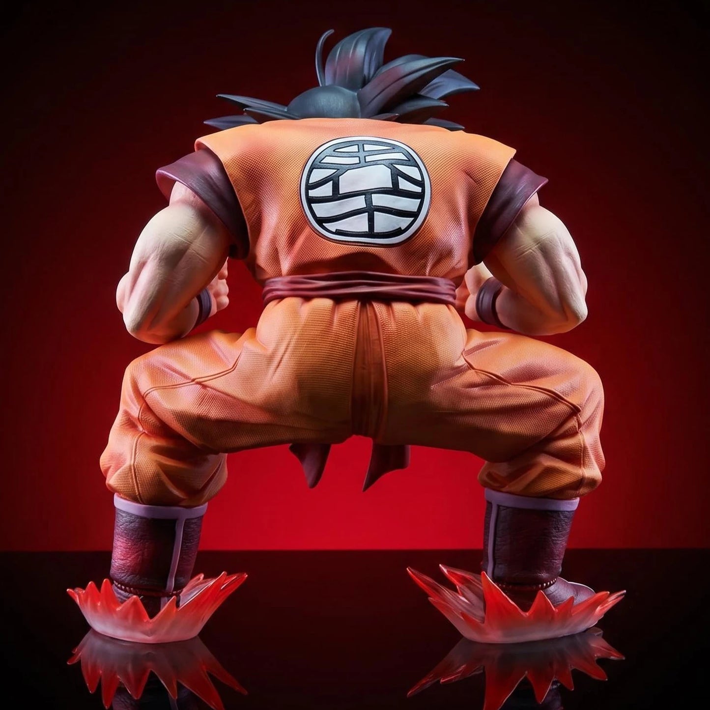 Figura Son Goku Kaio-ken - Dragon Ball Z | Bandai 17cm
