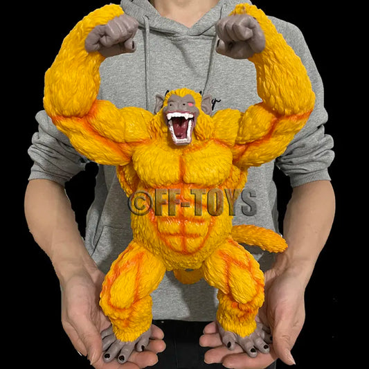 40CM Anime Dragon Ball Great Ape Figure Golden Great Ape Ozaru Vegeta PVC Action Figures Collection Model Toys for Children Gift
