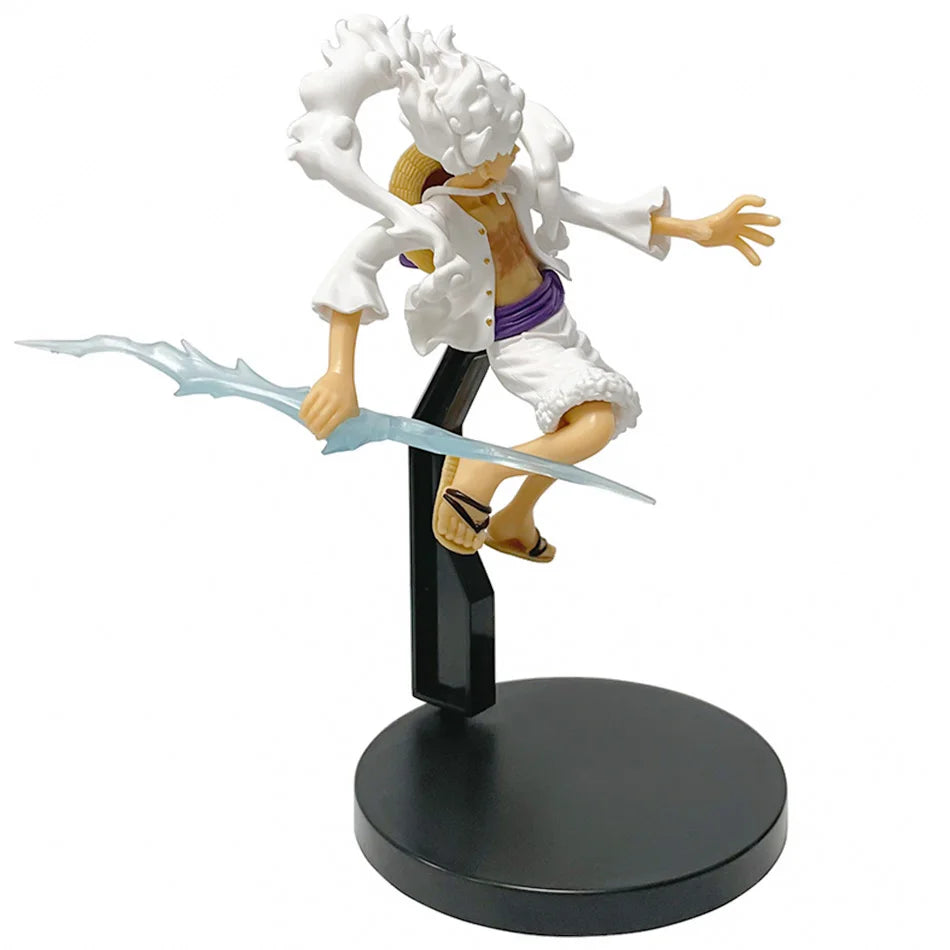 Figura de juguete de una pieza de Anime, 18cm, Nika Monkey D Luffy, muñecas de acción, modelo de Pvc, estatua coleccionable, juguete para regalo en Stock
