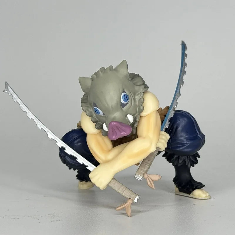 Figura Inosuke Hashibira - Kimetsu no Yaiba | Chibi Bestia 8cm