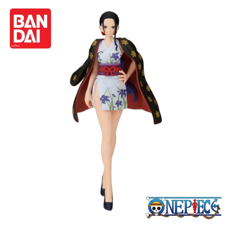 Bandai One Piece Original Nico robin en Stock figura de acción 100% modelo genuino mercancía de Anime regalos de vacaciones