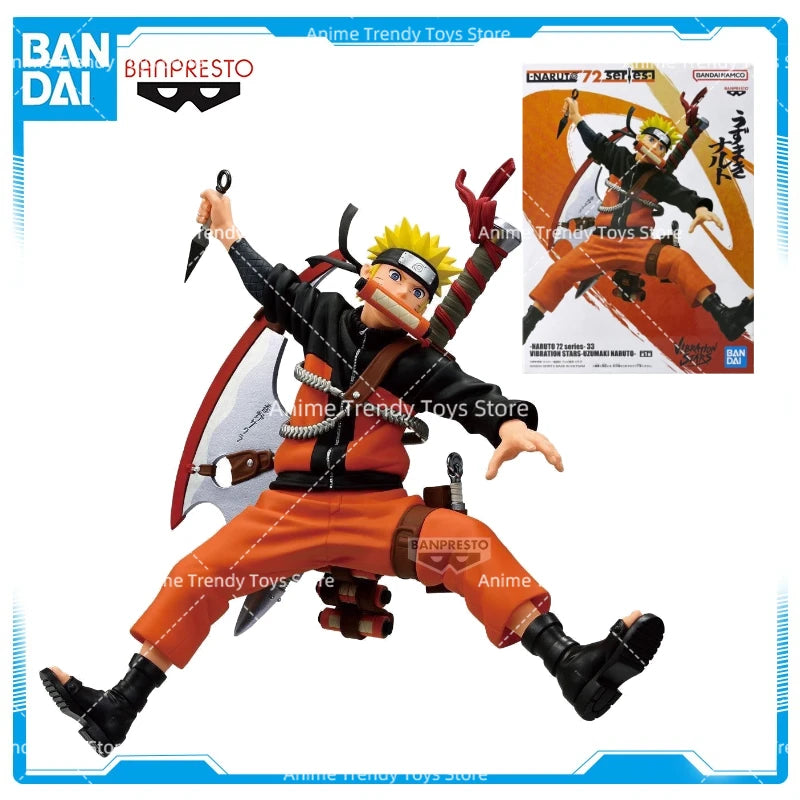 Figura Naruto Uzumaki - Naruto | Naruto Uzumaki Vibration Stars, figura oficial Banpresto